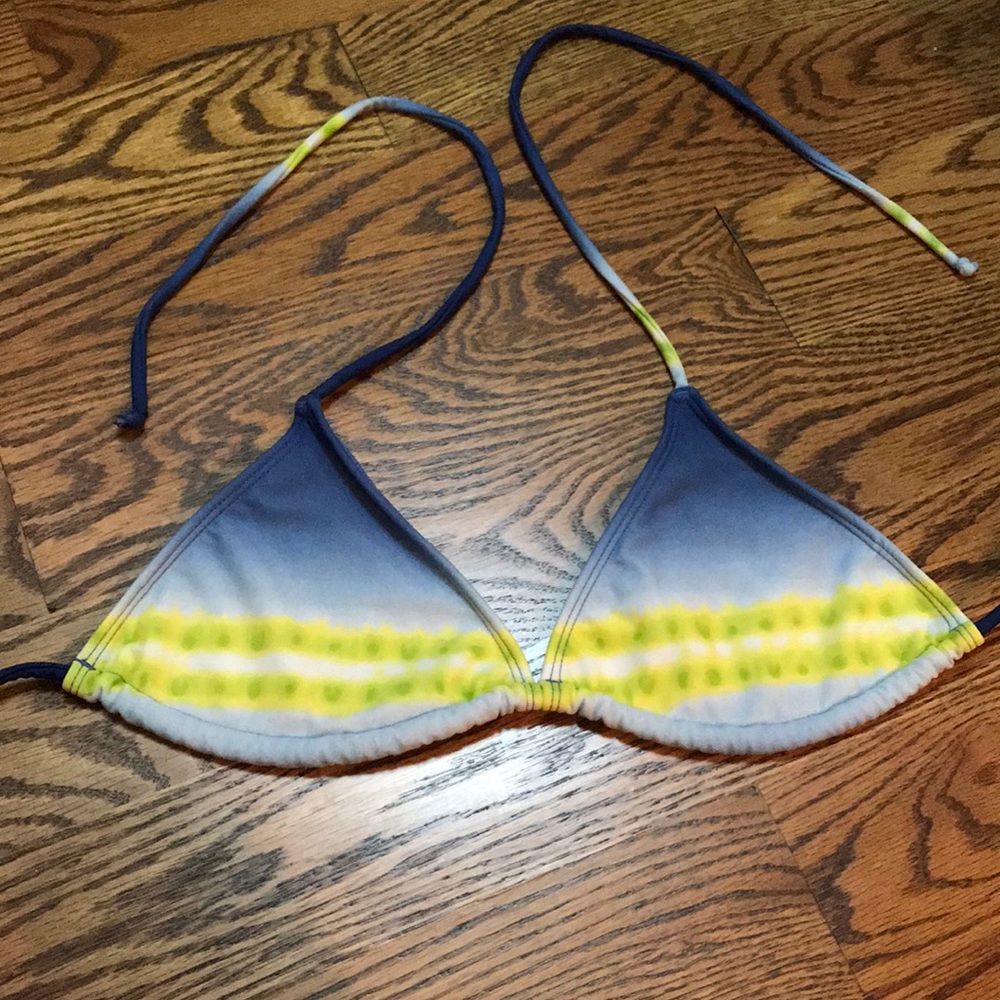 Tie dye bikini top